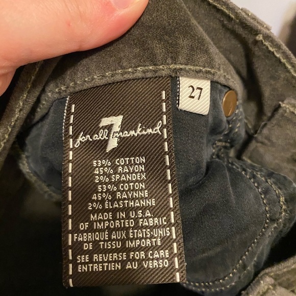 7 for all mankind jeans - Picture 5 of 5